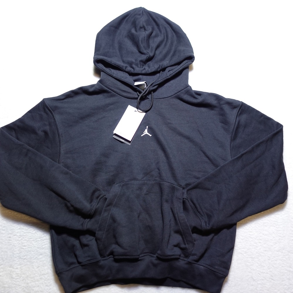 Jordan Hoodie Women's Size M Black Dri-FIT Jumpman Pullover IB2498-010 NEW